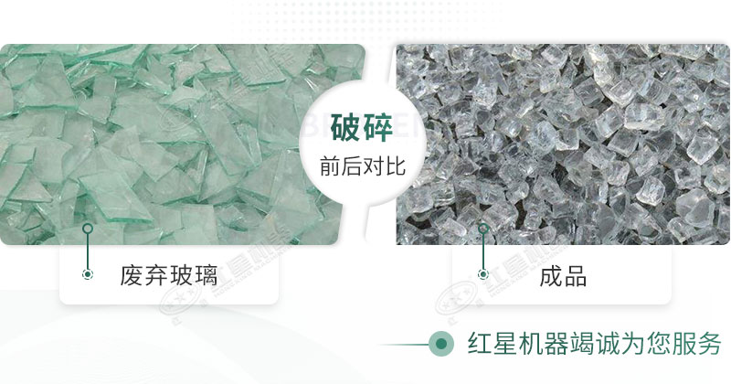 粉碎机能破碎玻璃吗？玻璃粉碎后销路怎么样？