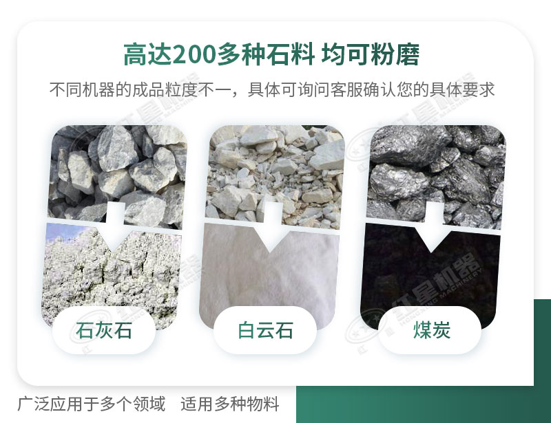 开厂如何选择磨粉机型号？磨粉碎机有哪些型号？