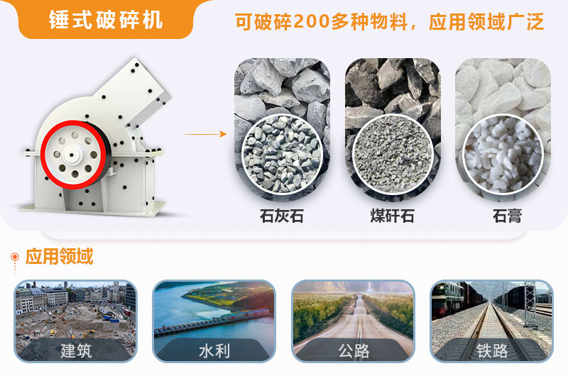 小型锤式破碎机型号参数表，报价是多少？